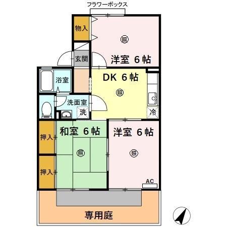 クレール皆春Ｂ棟