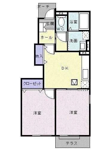 メルベーユ小佐井Ｂ