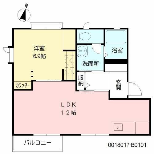 クレール高城新町B