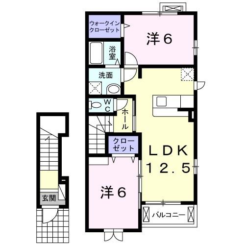 シルク ド レオ(間取り)