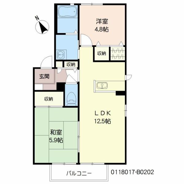 ディアス城原Ｂ