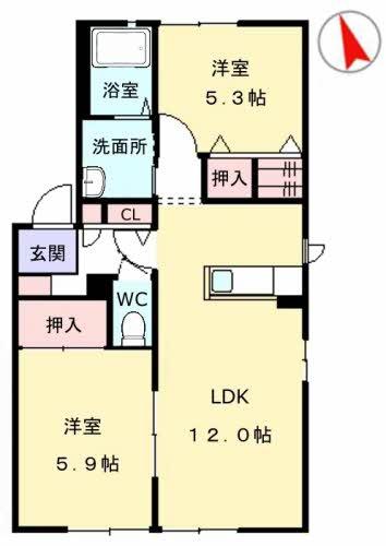 ディアス城原Ｂ