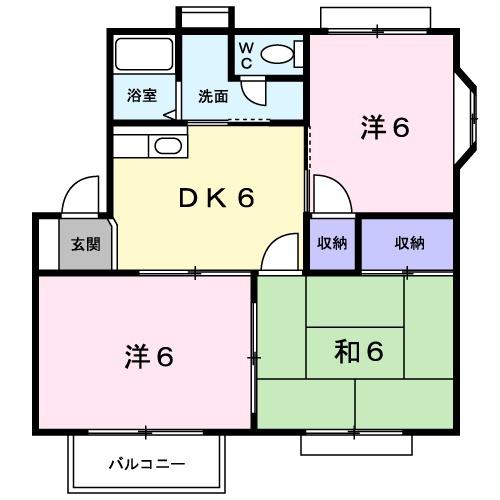 シャレーハイツ森町Ｂ