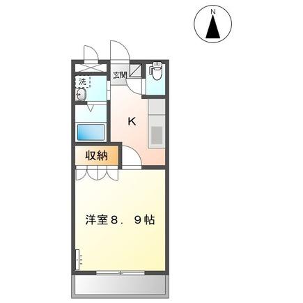 大分市高城新町のアパート