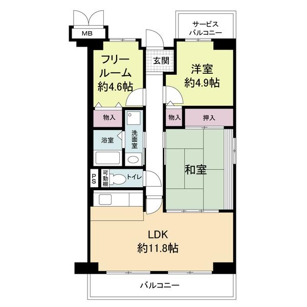 堺市西区浜寺石津町東２丁のマンション