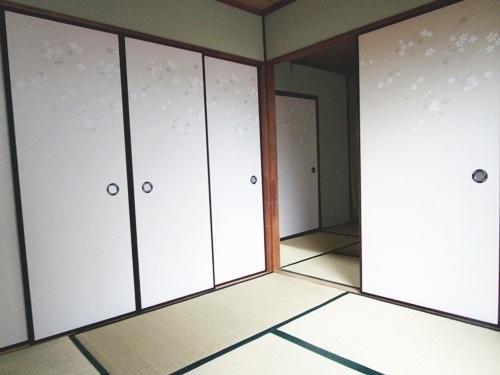池側ハイツ(寝室)