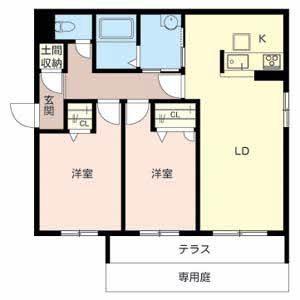 ブルーム コート A棟(間取り)
