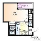 堺市西区鳳中町9丁のアパート(間取り)