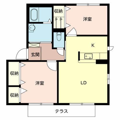 DAIKENN浜寺南町 F棟(間取り)