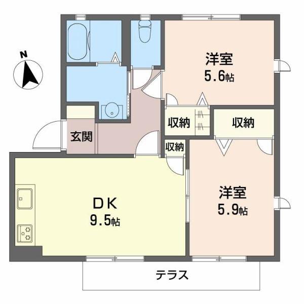 シェーンヴィラＫ＆Ｍ1　D棟