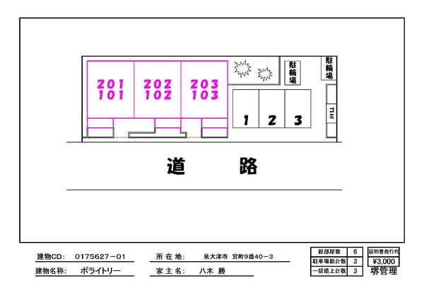 ポライトリー(現地案内図)