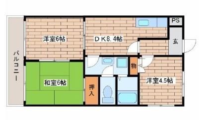 草愛マンション　B棟