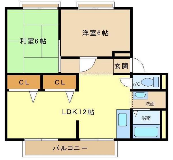 ウィンディア草部(間取り)