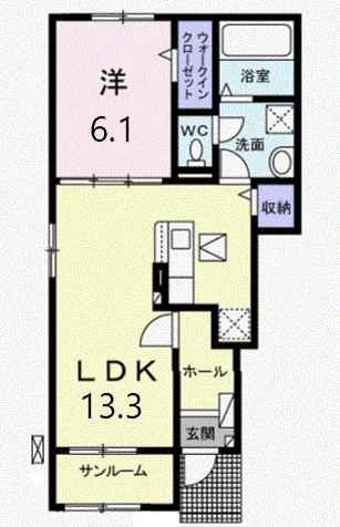 Casa Lino B(間取り)