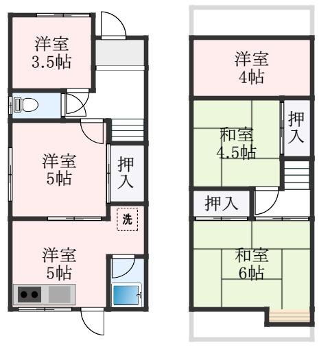 堺市西区鳳南町５丁の貸家