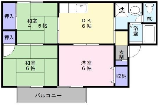 セジュールエクレア　B棟