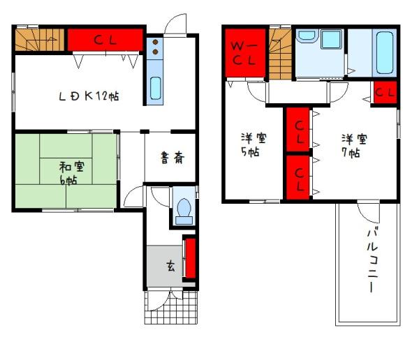 堀上町貸家