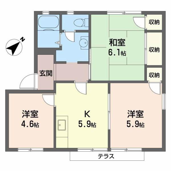 サンハイツA棟