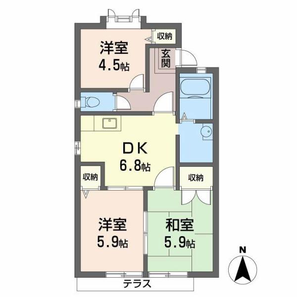 フレグランスガーデン　A棟