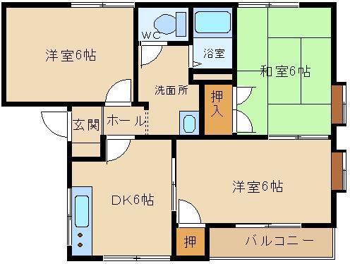 伊勢森ハイツB棟