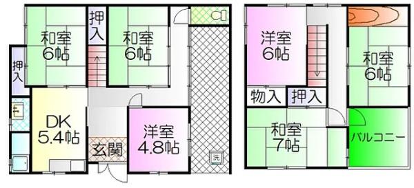 浜寺石津町中　戸建て