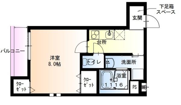 フジパレス上野芝　5番館