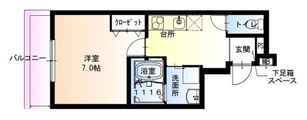 フジパレス上野芝　5番館