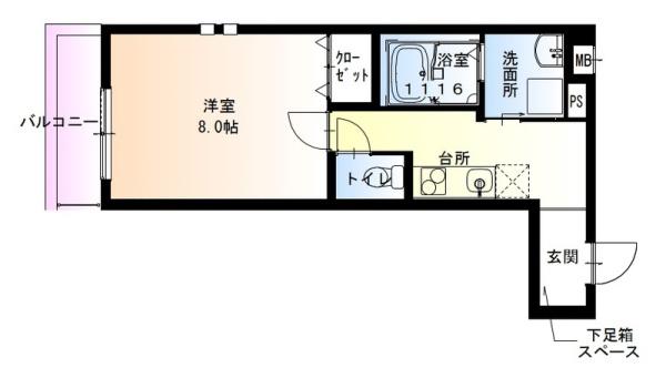 フジパレス上野芝　3番館