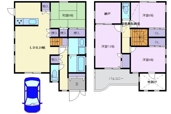 鳳西町3丁戸建て