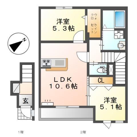 仮称）泉大津市二田町新築アパート