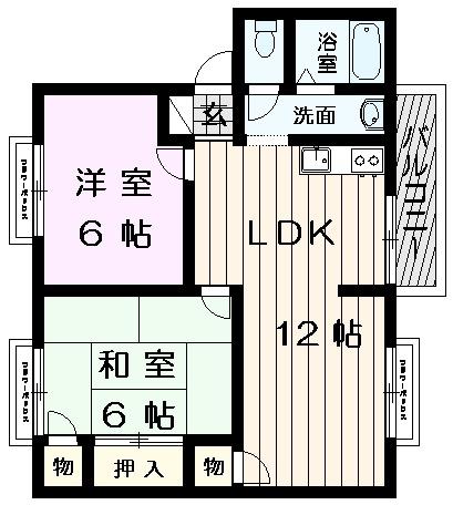 モアクレスト藤原 A棟(間取り)