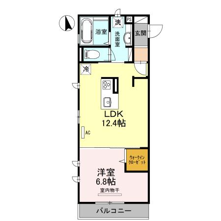 ムーランアヴァン B棟(間取り)