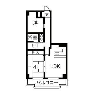 プレオール鳳(間取り)