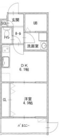 TKアンバーコート浜寺2(間取り)