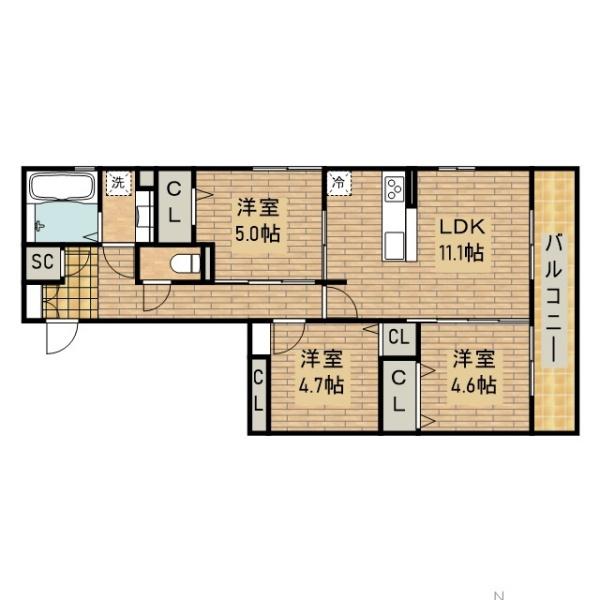 フラットワン鳳