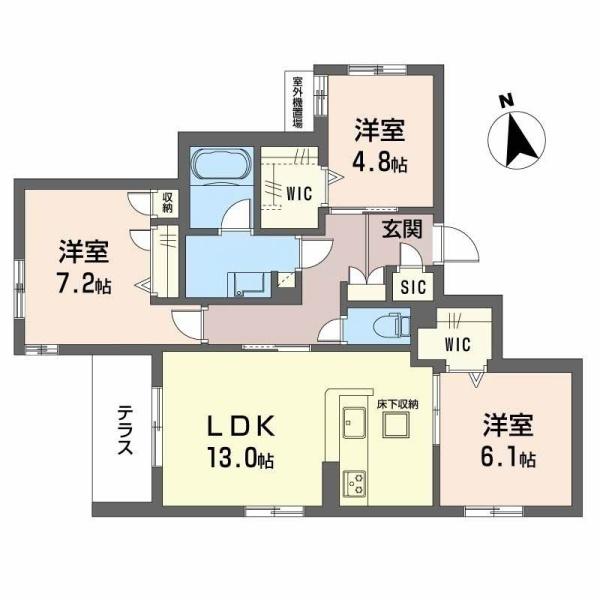 シャーメゾン伽羅橋