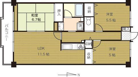 練馬区南大泉５丁目のマンション