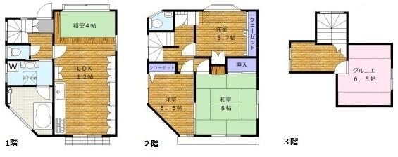 練馬区南大泉１丁目の貸家