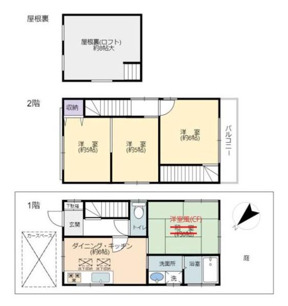 船橋市高根町　貸戸建