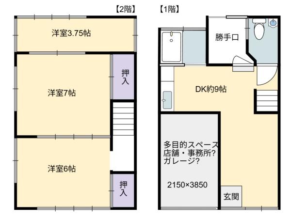 三角町貸家