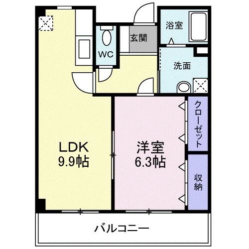 高石市綾園４丁目のハイツ