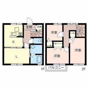 高石市加茂１丁目のハイツ