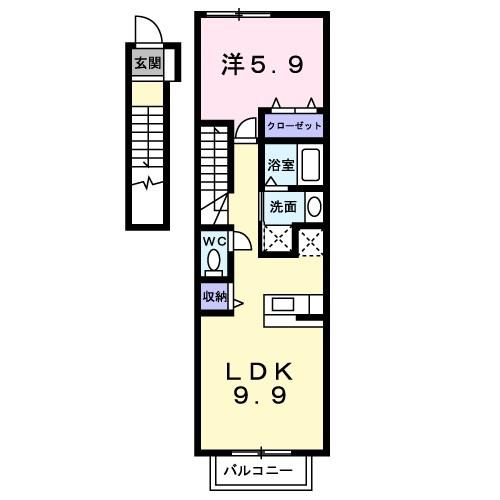 高石市綾園６丁目のハイツ
