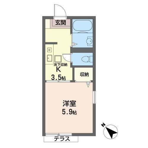 和泉市葛の葉町１丁目のハイツ