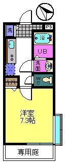 泉大津市松之浜町２丁目のハイツ