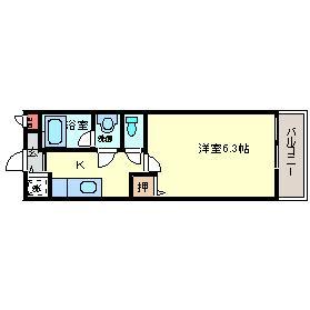 泉大津市昭和町のハイツ