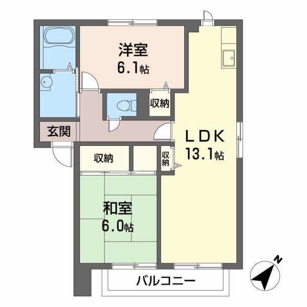 高石市取石７丁目のハイツ
