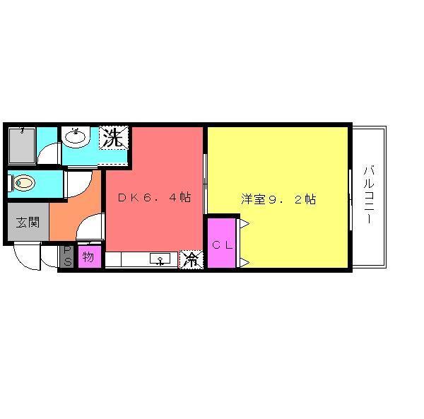 泉大津市式内町のハイツ
