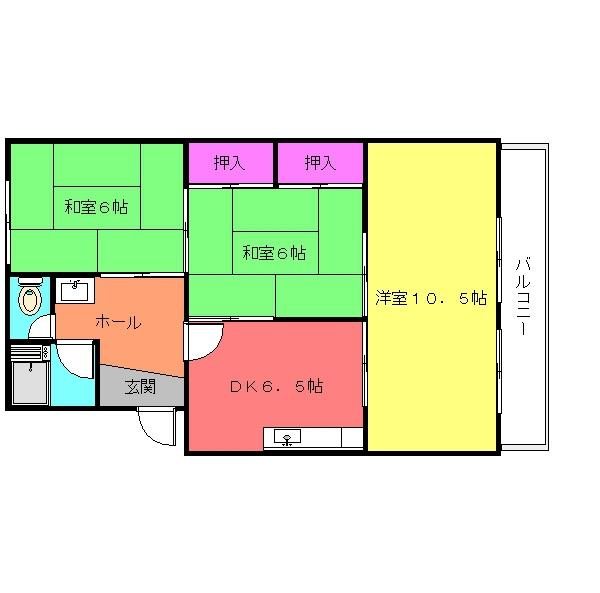 高石市綾園６丁目のハイツ