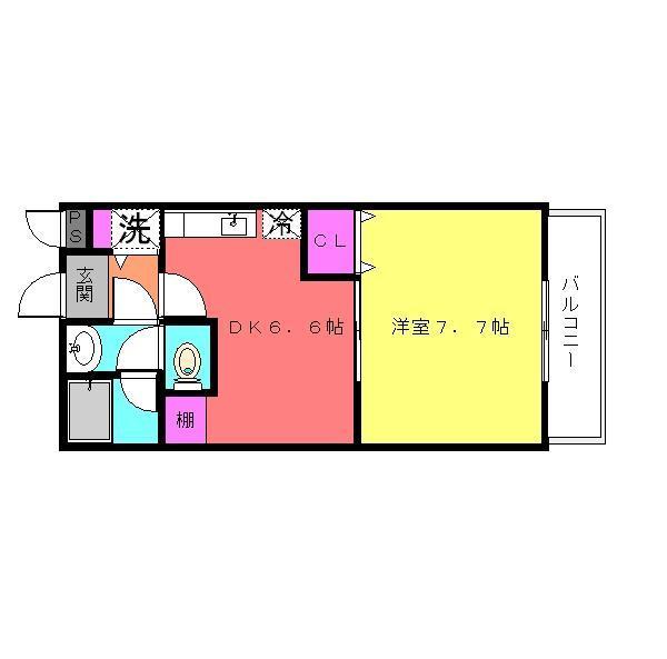 泉大津市式内町のハイツ